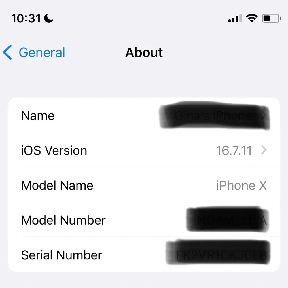 Apple iPhone X - 256 GB, space gray, fully unlocked - mint condition